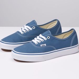 Vans Navy Authenic Sneaker - Barely Worn